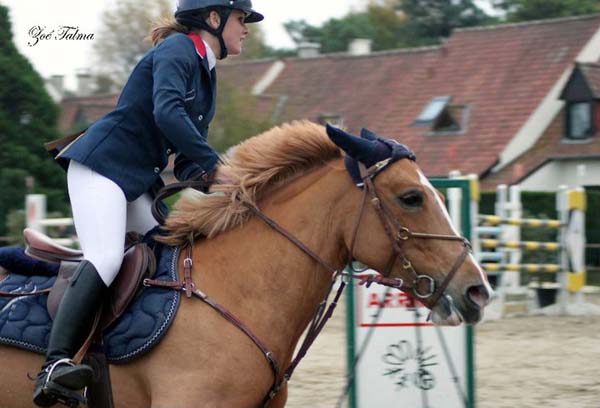 Morgane Desmons et Lillou remportent l'As Excellence. Photo : Zoé Talma