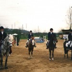 Emilie Dhenry et la formidable Vicky remportent le Grand Prix CSO de La Maxe en 1999, quelques mois avant leur titre de championnes de France - Ph. Camille Kirmann