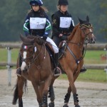 Nina et Yfke au paddock - ph. Camille Kirmann