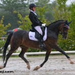 Ariane Alazard et Opale des Vents - ph. Pauline Bernuchon