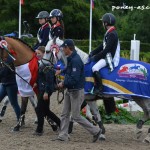 Cérémonie de remise des prix du championnat par équipes de CSO, la France en or ! - ph. Pauline Bernuchon