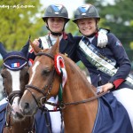 Marine et Yfke, remise des prix du CCE, la France championne d'Europe !! - ph. Camille Kirmann