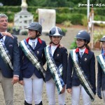 La médaille pour l'équipe de France de CSO ! - ph. Camille Kirmann