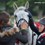 Camille Condé Ferreira félicite Sligo après sa médaille - ph. Camille Kirmann