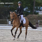 Contigo d'Alpen (Drp, par FS Champion de Luxe), 6e et Excellent sous la selle de Maella Belz Toitot - ph. Pauline Bernuchon