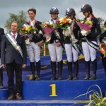 Podium par équipes. Les Bleux en or !! - ph. Pauline Bernuchon