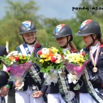 Podium par équipes. Les Bleux en or !! - ph. Pauline Bernuchon