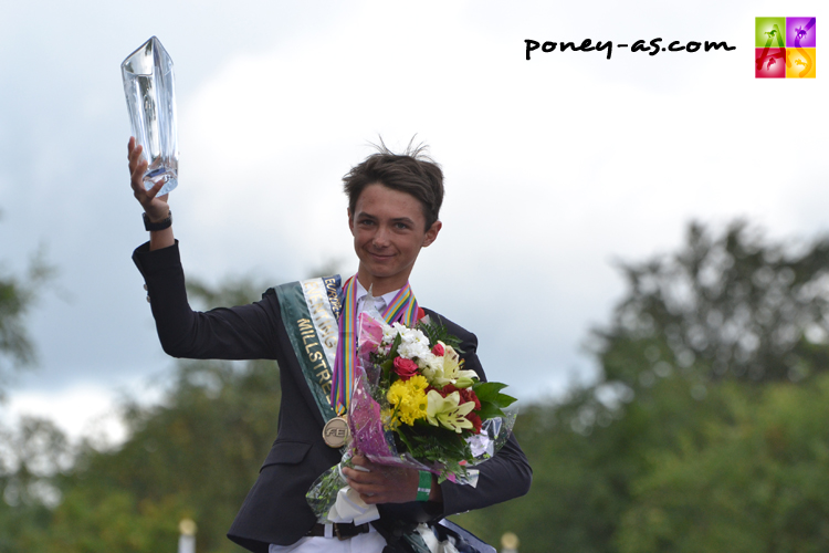 Victor Levecque, en bronze l'an passé, décroche l'or cette année - ph. Pauline Bernuchon