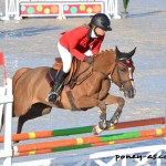 Alizee la Rochette (Jimmerdor de Florys SL, Pfs et la ponette de Grand Prix CSO, Princesa Da Serra, Oep) et Pauline Henry - Excellent - ph. Pauline Bernuchon