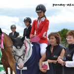 Uhelem de Seille (Dexter Leam Pondi, Co), champion des 6 ans D sous la selle de Nina Mallevaey - ph. Pauline Bernuchon