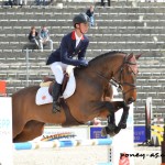 Notre double champion d'Europe Victor Levecque n'a pas démérité dans le CIC* avec Phunambule des Auges, il termine 8e - ph. Camille Kirmann