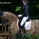 Eveline Bos et Hippique Media's Valentino - ph. Camille Kirmann