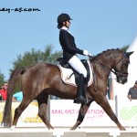 16e, Kayleigh Buelens (Bel) et Berlioz, 69.40 % - ph. Pauline Bernuchon