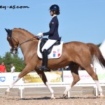 12e, Léa Bonifay (Fra) et Tim, 71.20 % - ph. Pauline Bernuchon