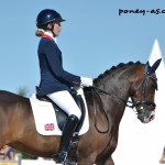 8e, Rebecca Bell (Gbr) et Valido's Sunshine, 73.925 % - ph. Pauline Bernuchon