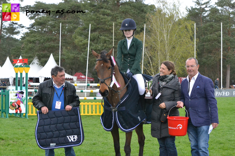 Abbie Sweetnam (Irl) et Perseus Spartacus remportent le Grand Prix des 6 ans - ph. Pauline Bernuchon