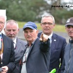 Jean-Claude Quque, chef de piste et les officiels - ph. Pauline Bernuchon