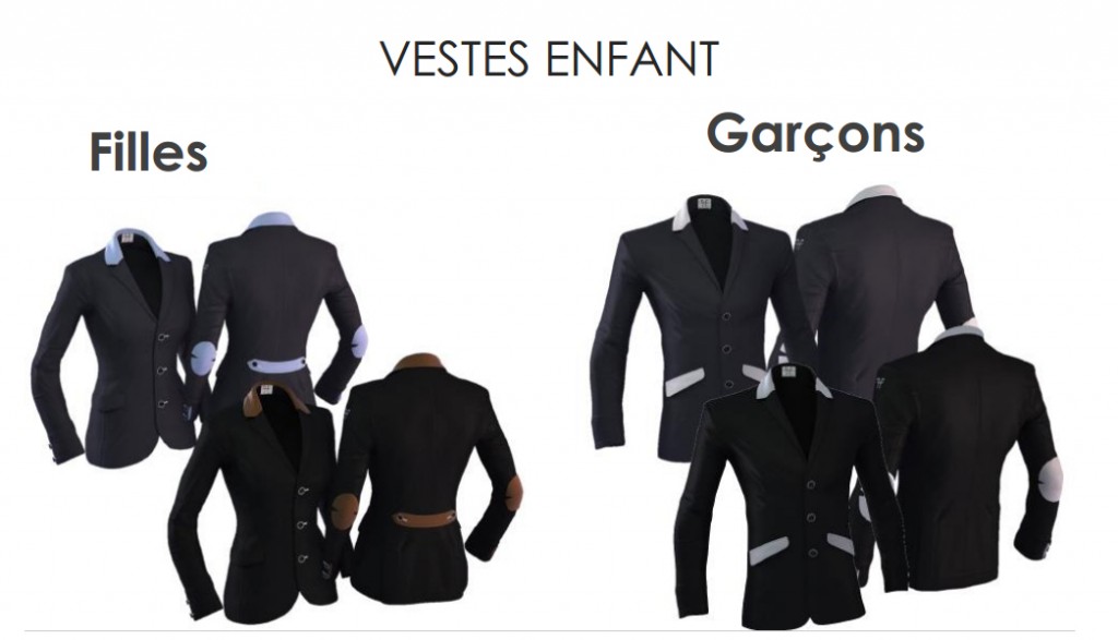 Gamme Junior Horse Pilot - vestes