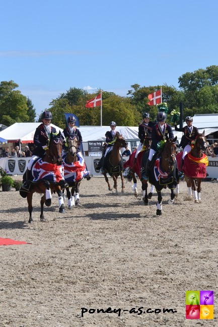 Les médaillés du Concours Complet - ph. Pauline Bernuchon