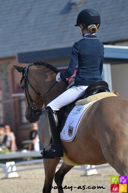 Lucie-Anouk Baumgürtel (Ger) et Massimiliano 3 - ph. Pauline Bernuchon