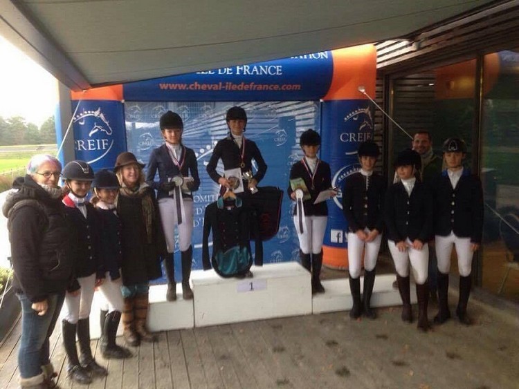 Podium de la TDA de Fontainebleau - ph. Caroline Cuzzini