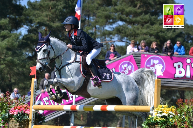 2015 - premier BIP pour Quibel et Sara Brionne, en CSIOP qui plus est ! - ph. Pauline Bernuchon