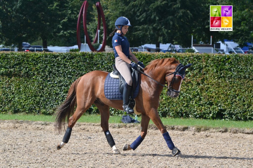 Aurore Thévenot (Fra) et Osbourne - ph. Pauline Bernuchon