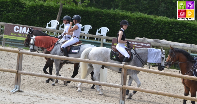 Sous une chaleur accablante, 14 couples se sont élancés dans le Grand Prix As Excellence - ph. Pauline Bernuchon