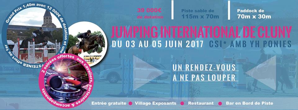 Jumping international de Cluny 2017