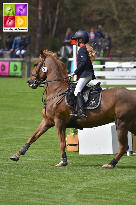 Marie Sandell et Orchid's Luna Star BIP 2017 - ph. Poney As