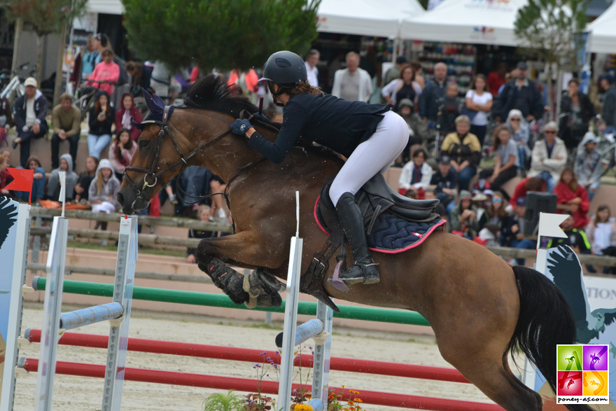 32e, Bertille Giraut et Too Shuss du Rouget - ph. Pauline Bernuchon