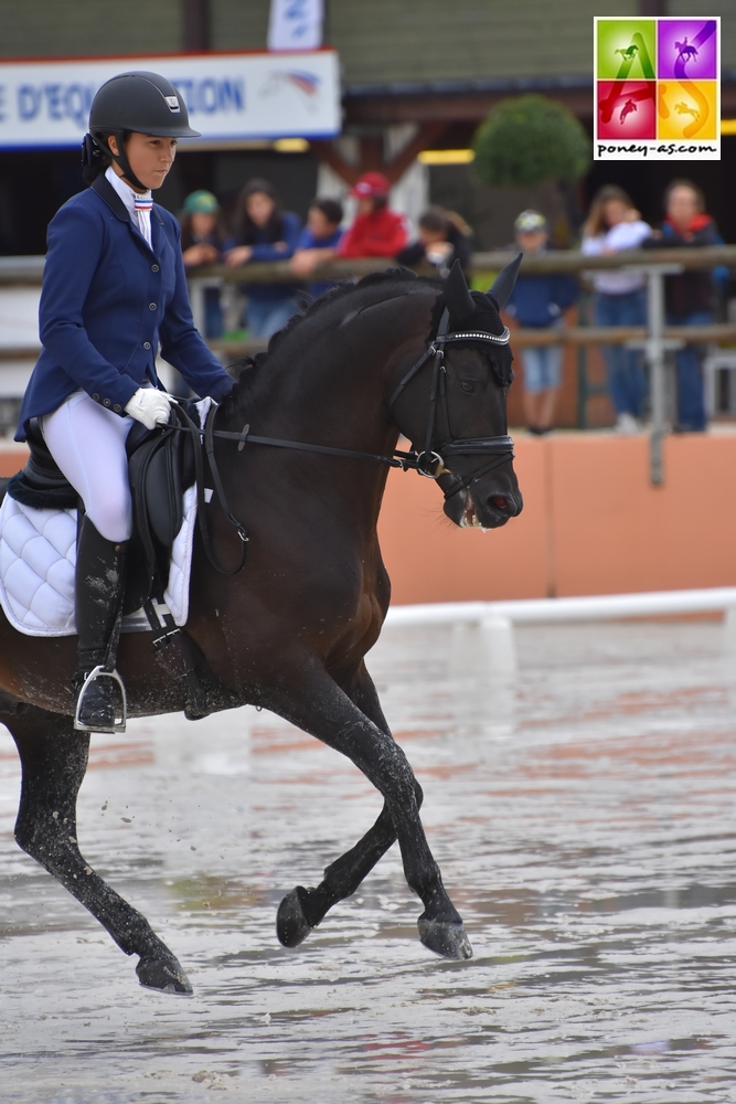 Charlotte Palas et Under Cover Fast, Generali Open de France 2017 - ph. Poney As