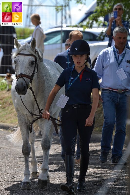 Jade-Fleur Calaque (Fra) et Ghost Rider - ph. Pauline Bernuchon