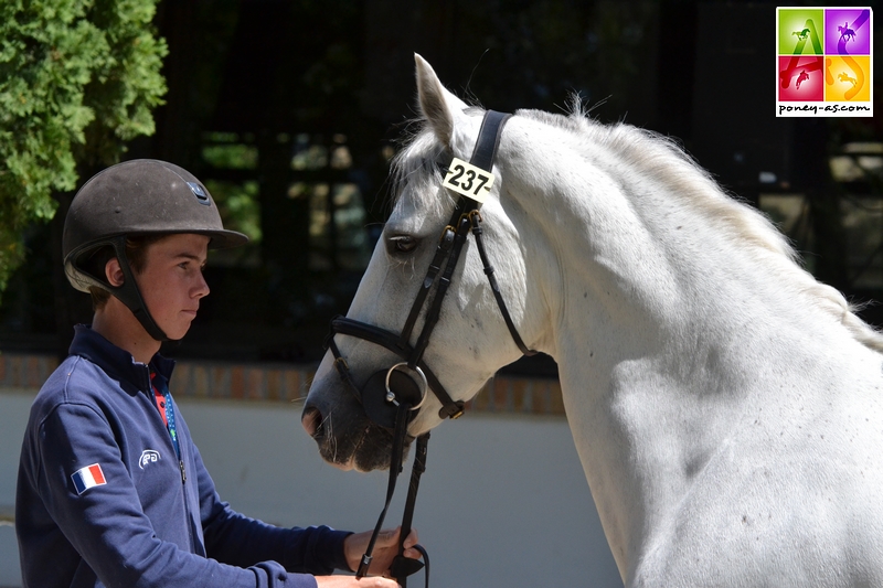 Léo-Pol Pozzo (Fra) et Shamrock du Gite - ph. Pauline Bernuchon