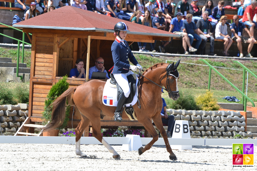 Aurore Thévenot (Fra) et Osbourne - ph. Pauline Bernuchon