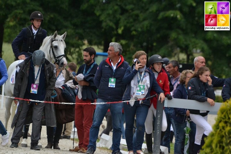 Avec Léo-Pol et Shamrock, jeudi, dans la première manche qualificative pour la finale individuelle - ph. Pauline Bernuchon