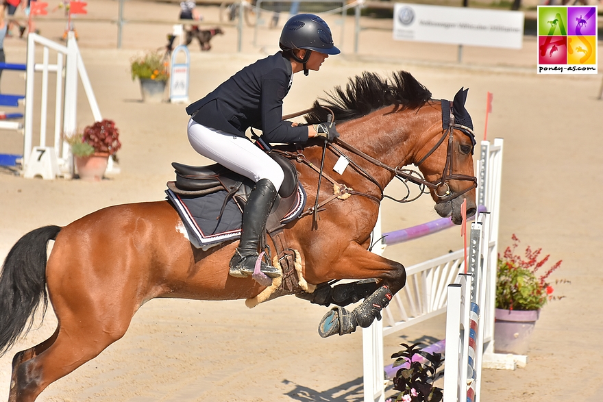 Bertille Giraut et Too Schuss du Rouget - ph. Pauline Bernuchon