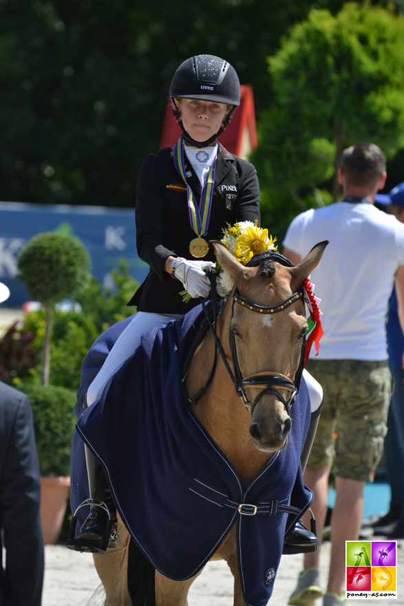 Lucie-Anouk Baumgürtel (Ger) et Zinq Massimiliano FH s'offrent leur 6e médailles d'or depuis 2016 ! - ph. Pauline Bernuchon