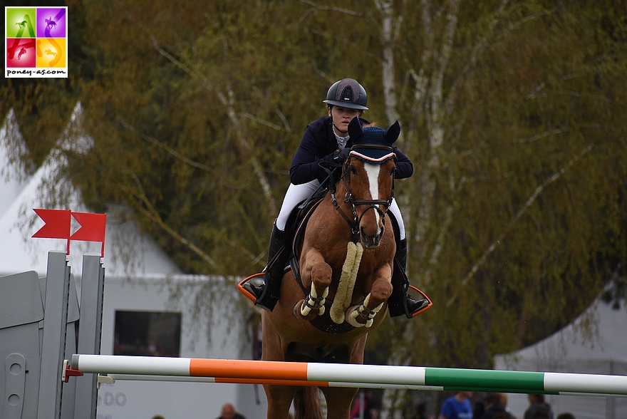 Lea-Sophia Gut (Ger) et Salvador IV - ph. Pauline Bernuchon