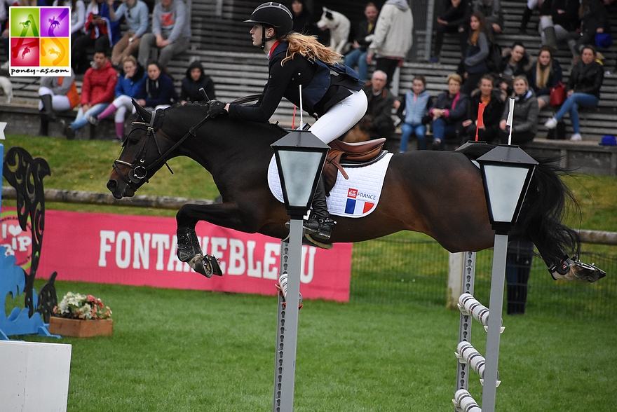 Louna Garo et Alto de Fougnard, 4+0+4 - ph. Poney As