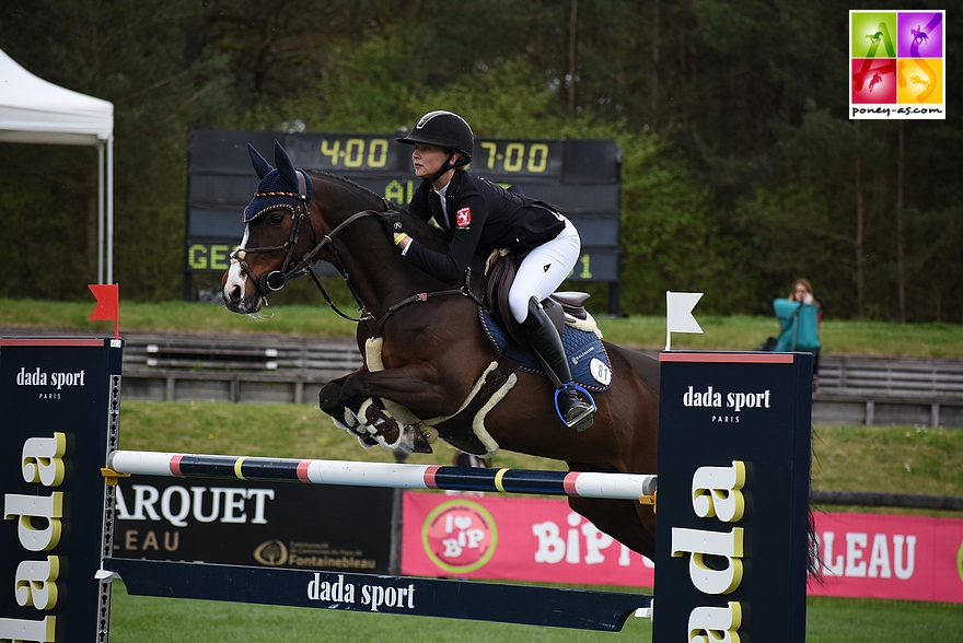 Pia Alfert (Ger) et Song Girl - ph. Pauline Bernuchon