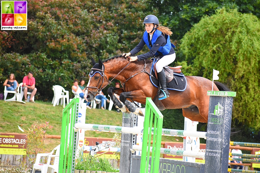 Marie Catrevault et Virtuose de Flavigny - ph. Poney As