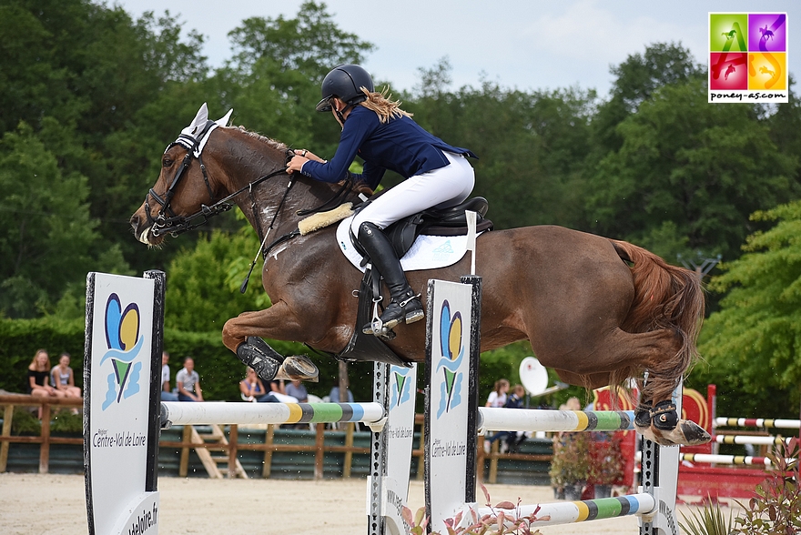 Marie Sandell et Orchid's Luna Star - ph. Poney As