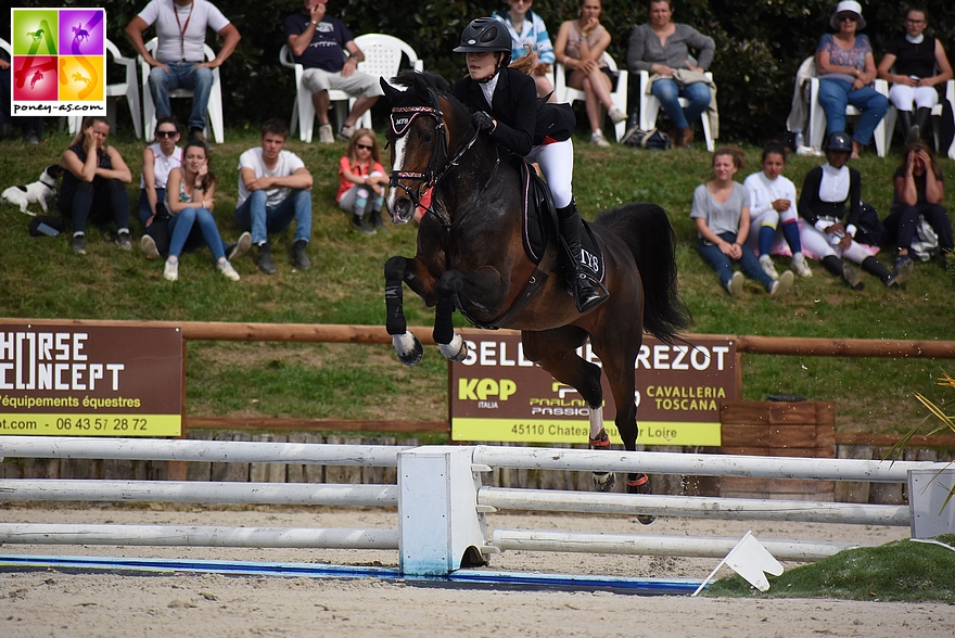 Fiona Tissier et Ellen - ph. Poney As