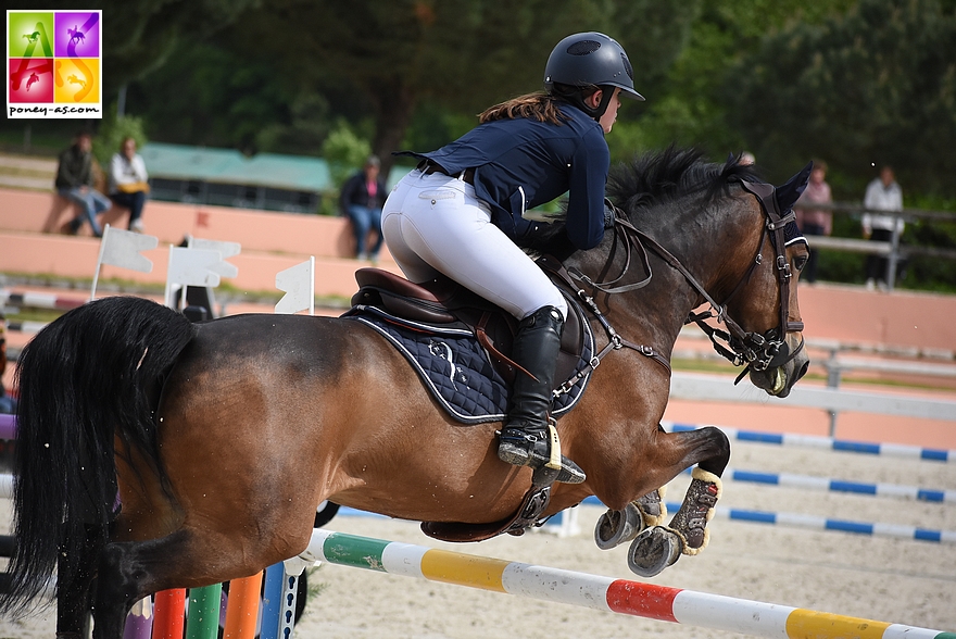 Garance Berhouet de Beaupuis et Tequila des Monts - ph. Poney As