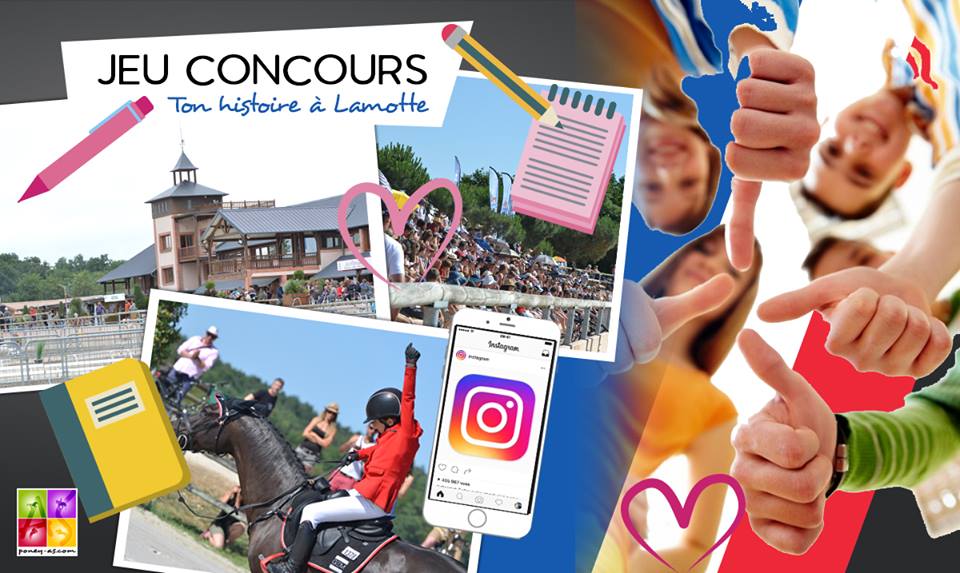 Jeu concours Poney As "Ton histoire à Lamotte"