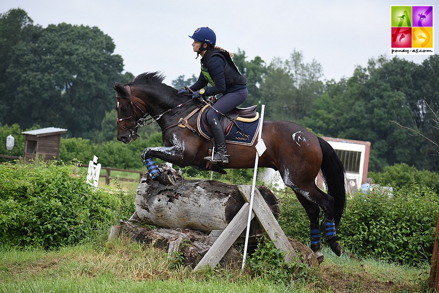 Lisa Gualtieri et O Ma Doué Kersidal - ph. Poney As