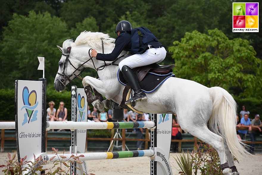 Titouan Marilley et Viking Melody*d'Argan seront de la partie du CSIP du Mans - ph. Poney As