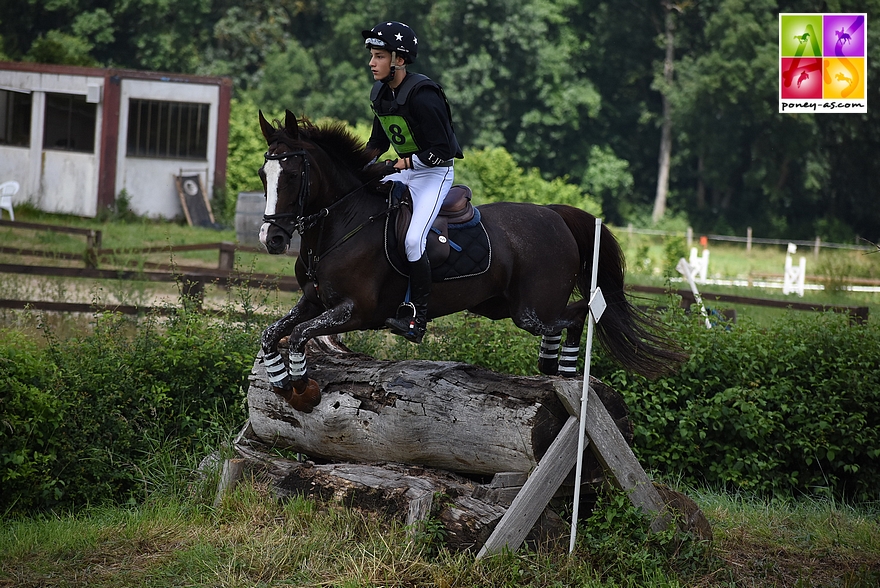 Gaétan Couzineau et Perle du Boisdelanoue - ph. Poney As