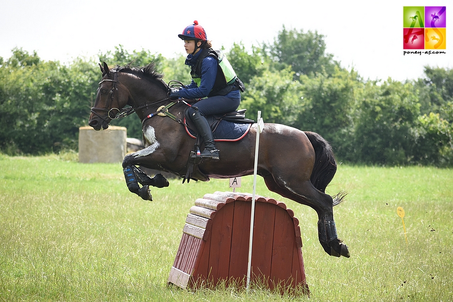 Lilou Ducastaing et Winnetou - ph. Poney As